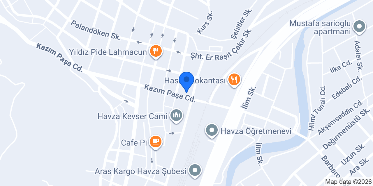 Çamlıca Restaurant konumu