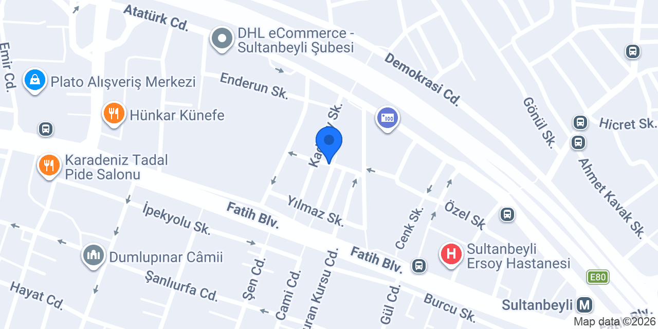 Ali Duru Kitapevi konumu
