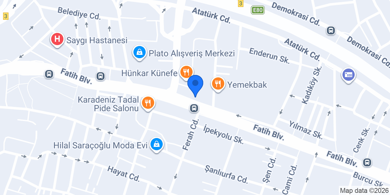 Karakaş Büfe Esnaf Lokantası konumu
