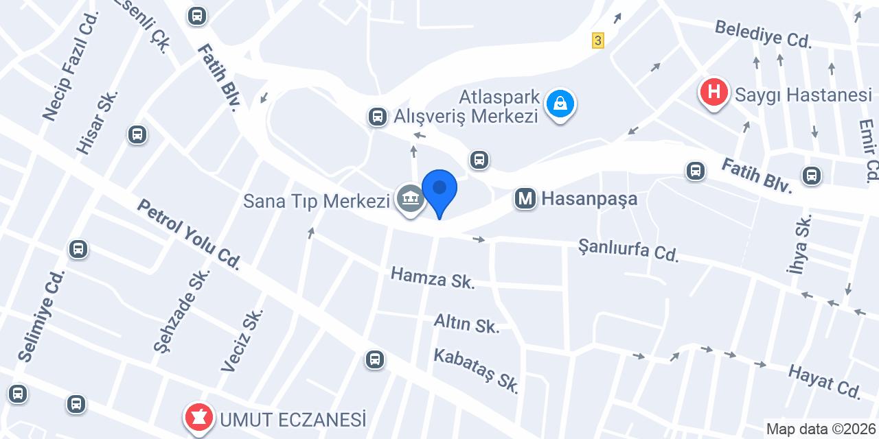 METRO ECZANESİ konumu