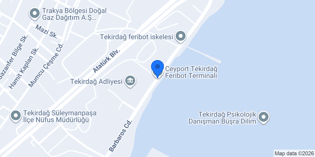 Barbaros Belediyesi konumu