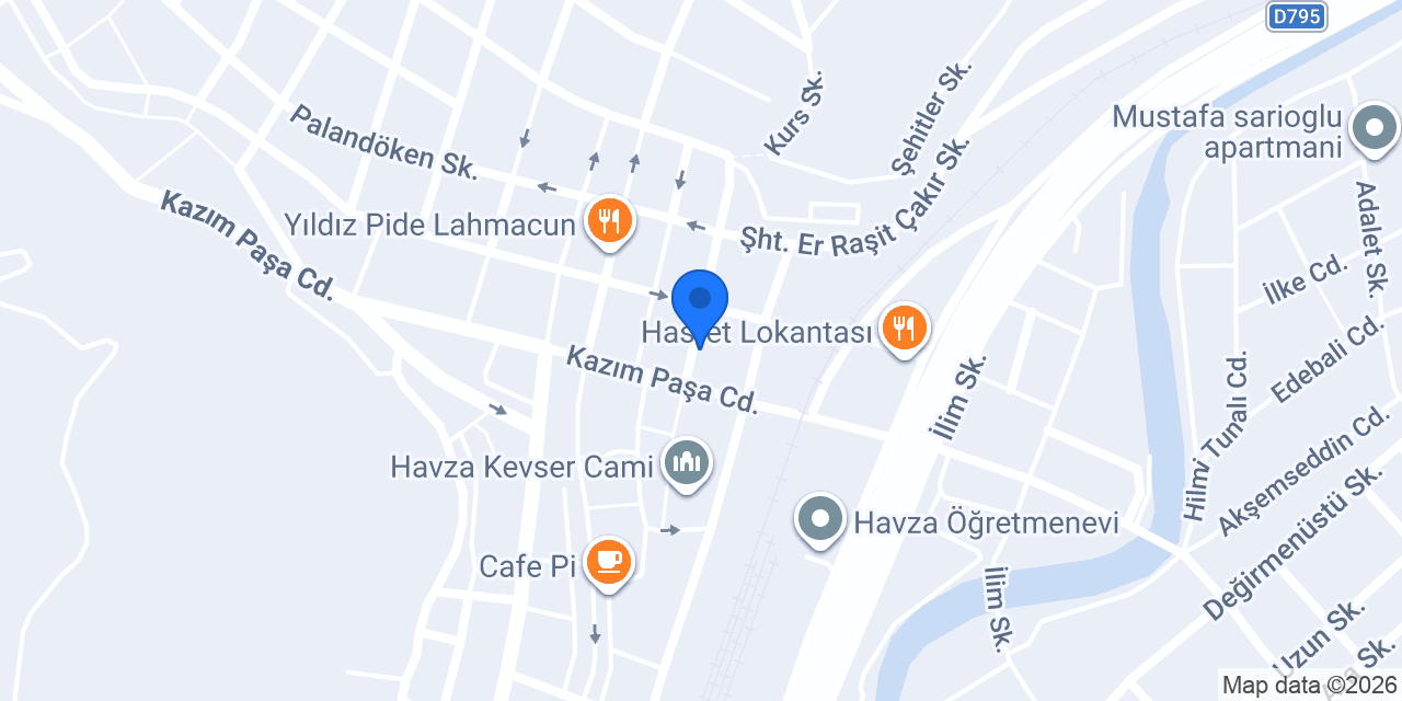 Erkek küaförü ALTIN MAKAS konumu