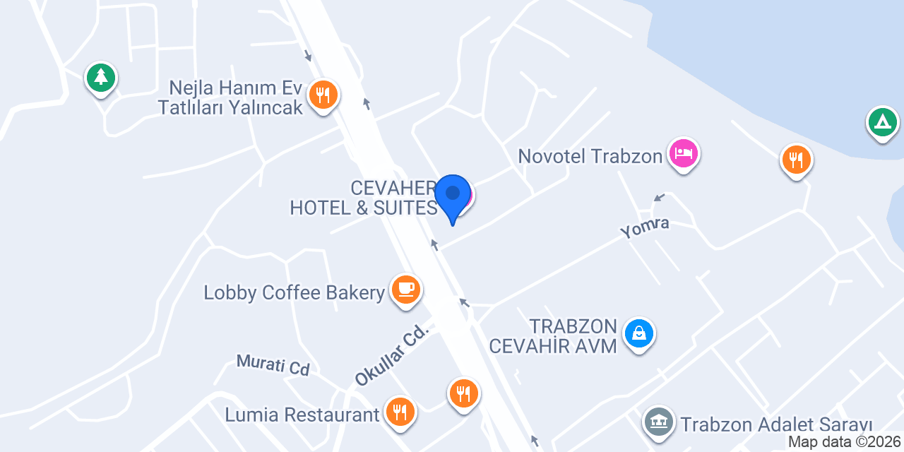 Modalife Trabzon konumu