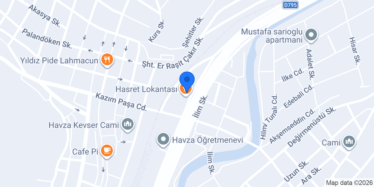 Özgül büfe konumu