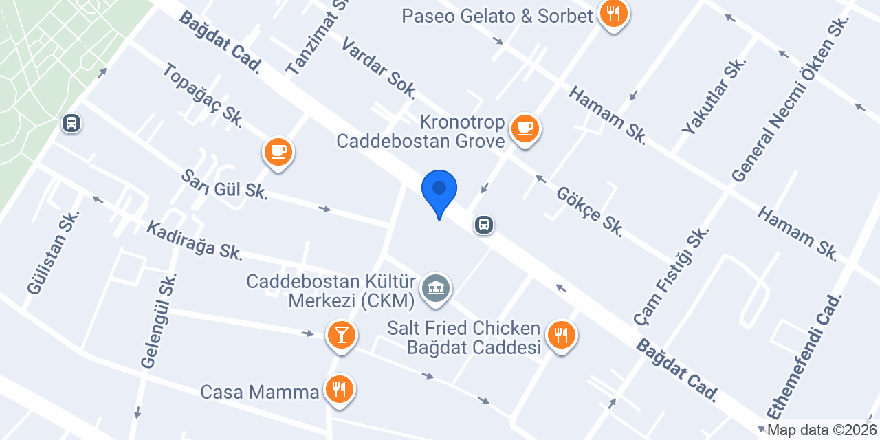 Halkbank Caddebostan Şubesi konumu