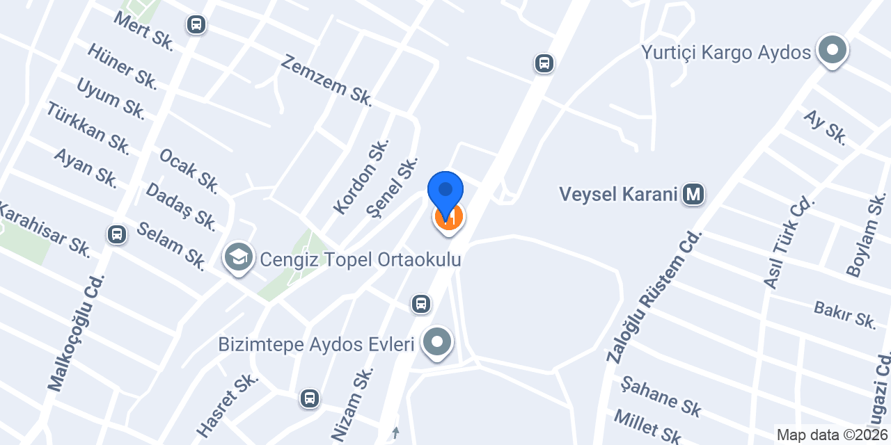 kuaför STUDİO TEAM AYDOS konumu