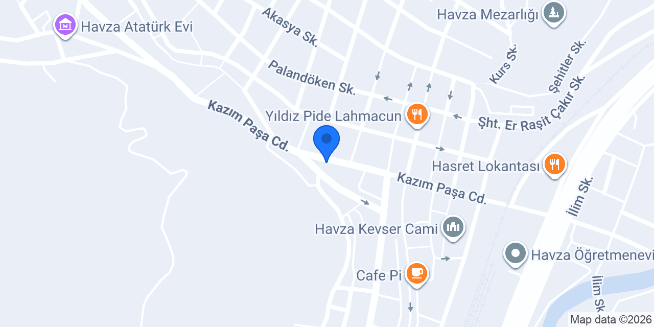 Merkez Eczanesi konumu