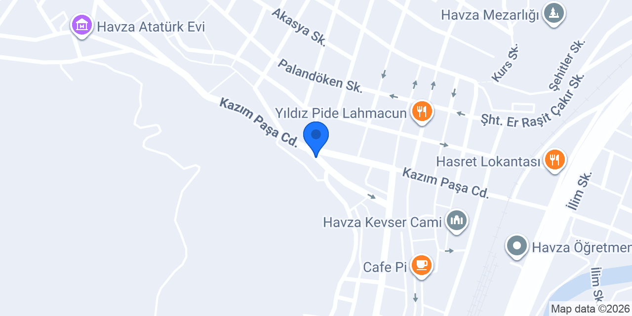 Havza Eşarp konumu