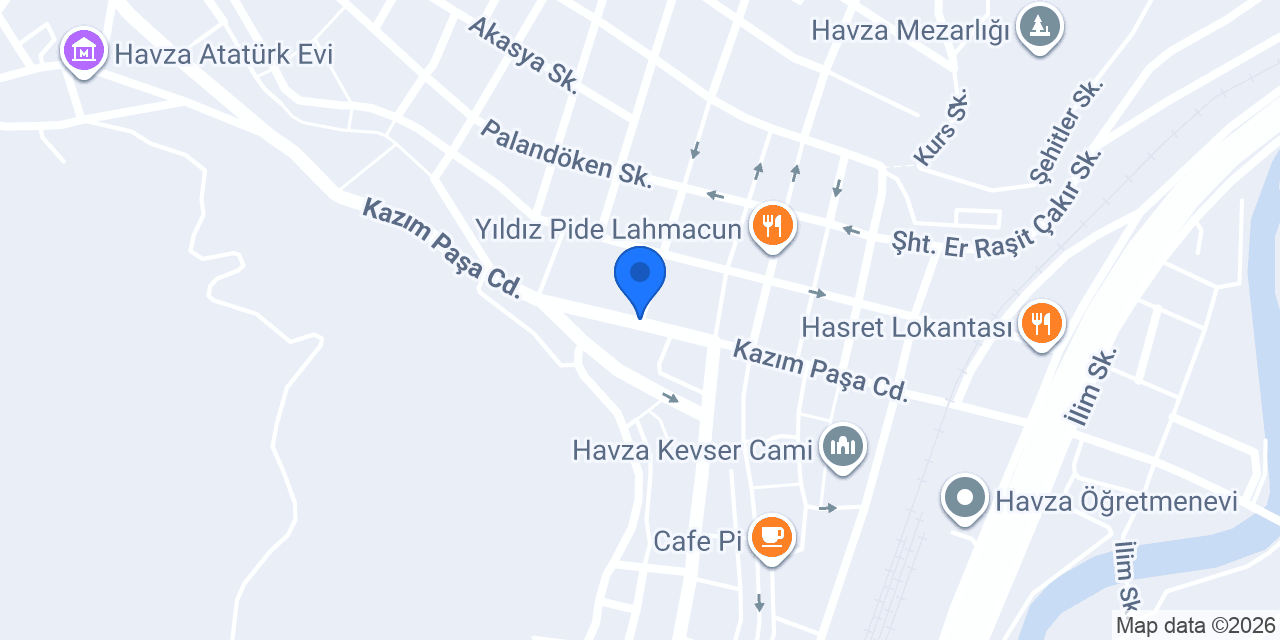 Yüksel Mobilya konumu
