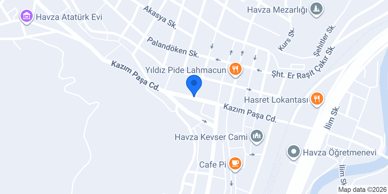 Yeni Havza Eczanesi konumu
