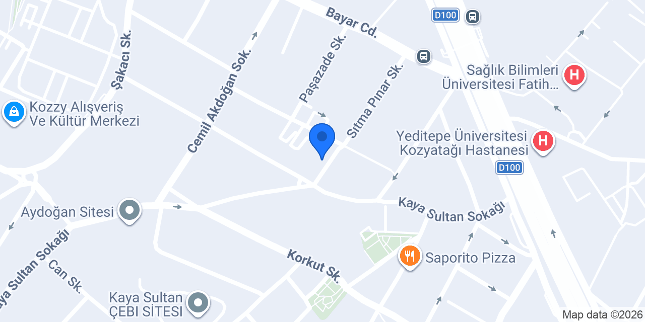 Evin Bay Ve Bayan Terzisi konumu