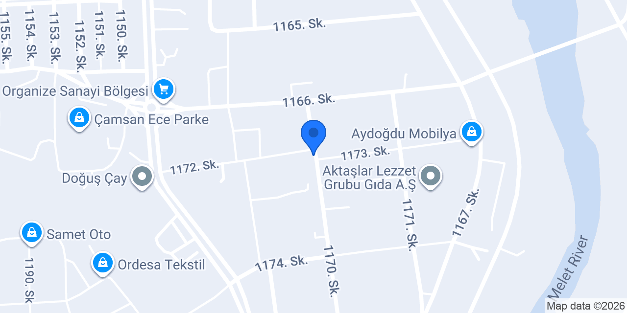 Çelebioğlu Gıda konumu