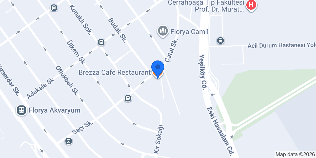 Brezza Cafe Restaurant konumu