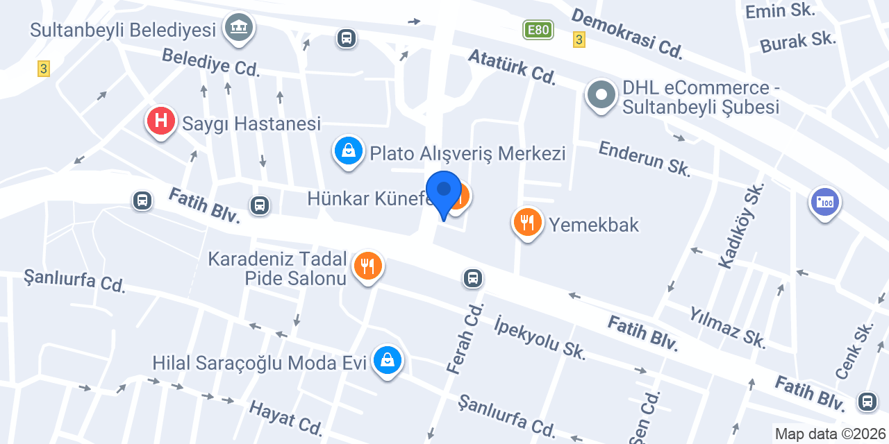 Polat Hukuk Bürosu konumu