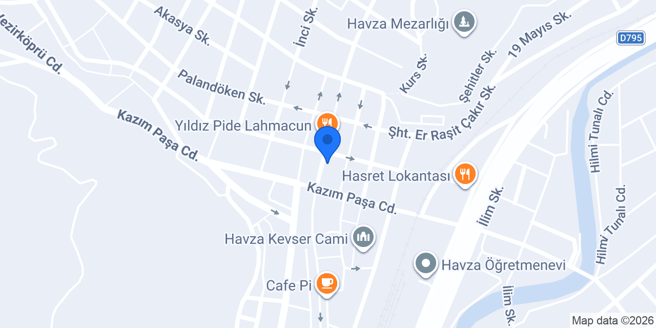 Maçka Kafe konumu