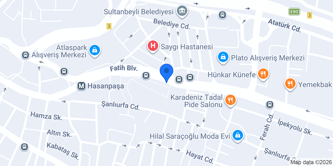 Oses Çiğ Köfte konumu