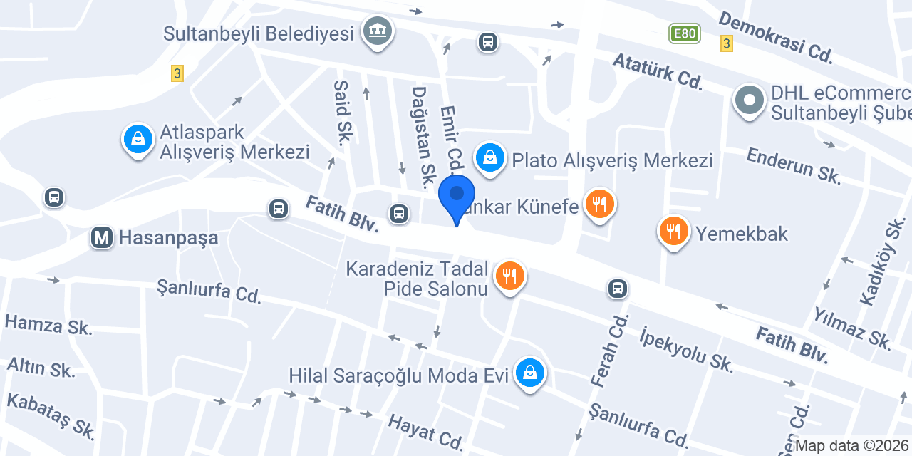 Şafak Tur konumu