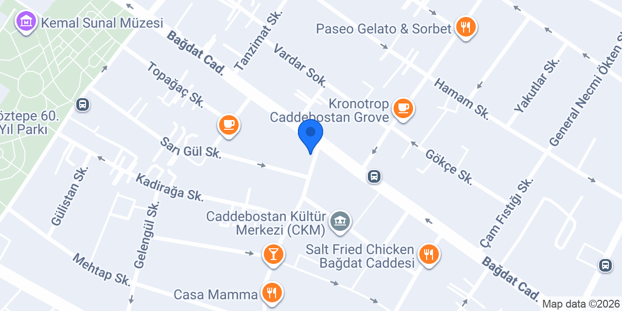 Lillo Caddebostan konumu