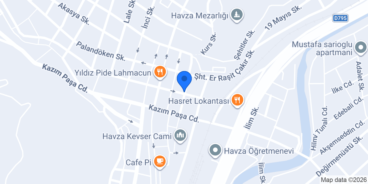 Havza Lider sigorta konumu