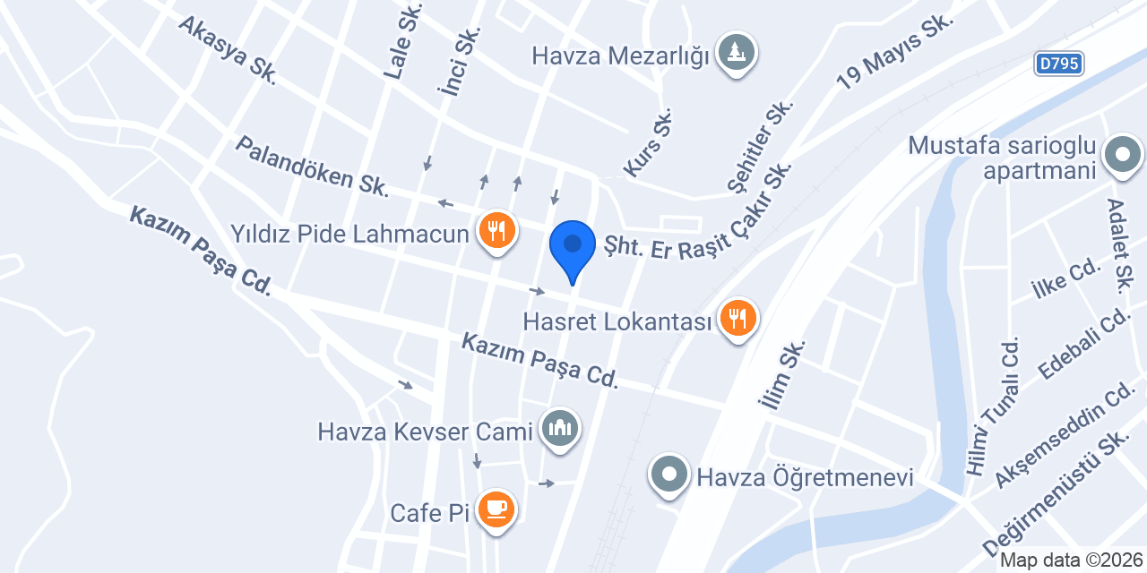 İşbir Yatak konumu