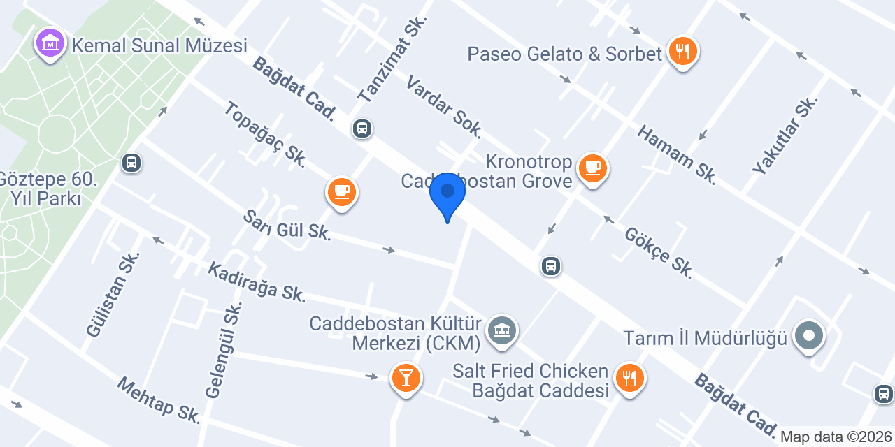 MADO Caddebostan konumu