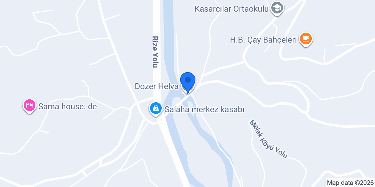 Dozer Helva konumu