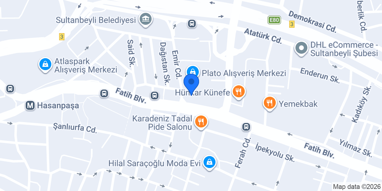 Nur Tasarım konumu