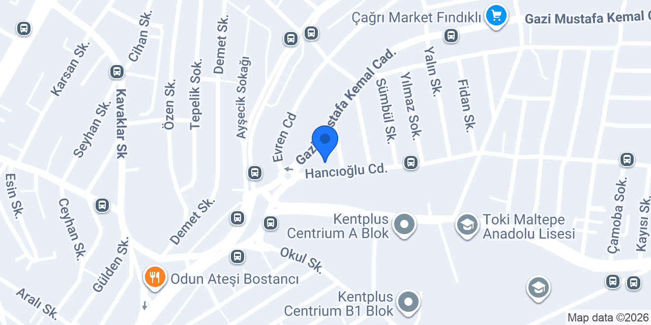 Ataşehir Boyacı Ustası konumu