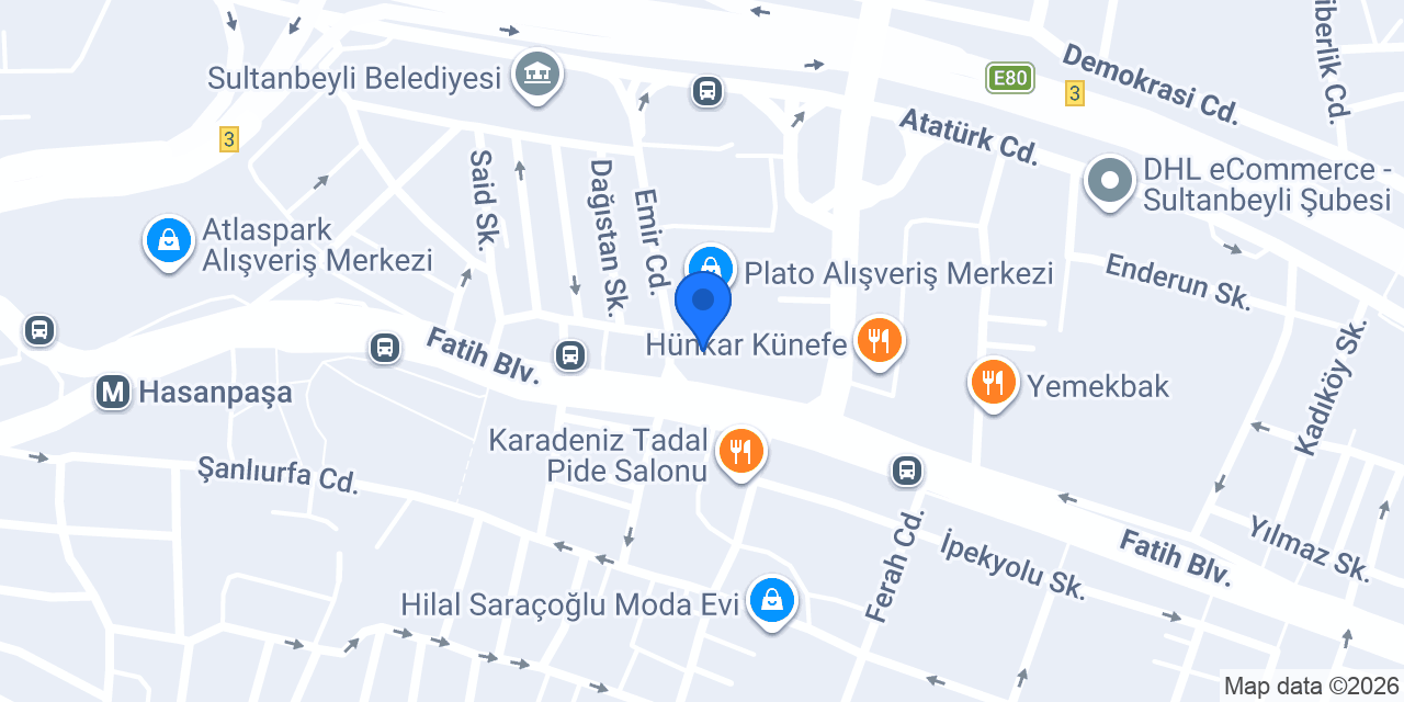 Magicland Plato Avm konumu