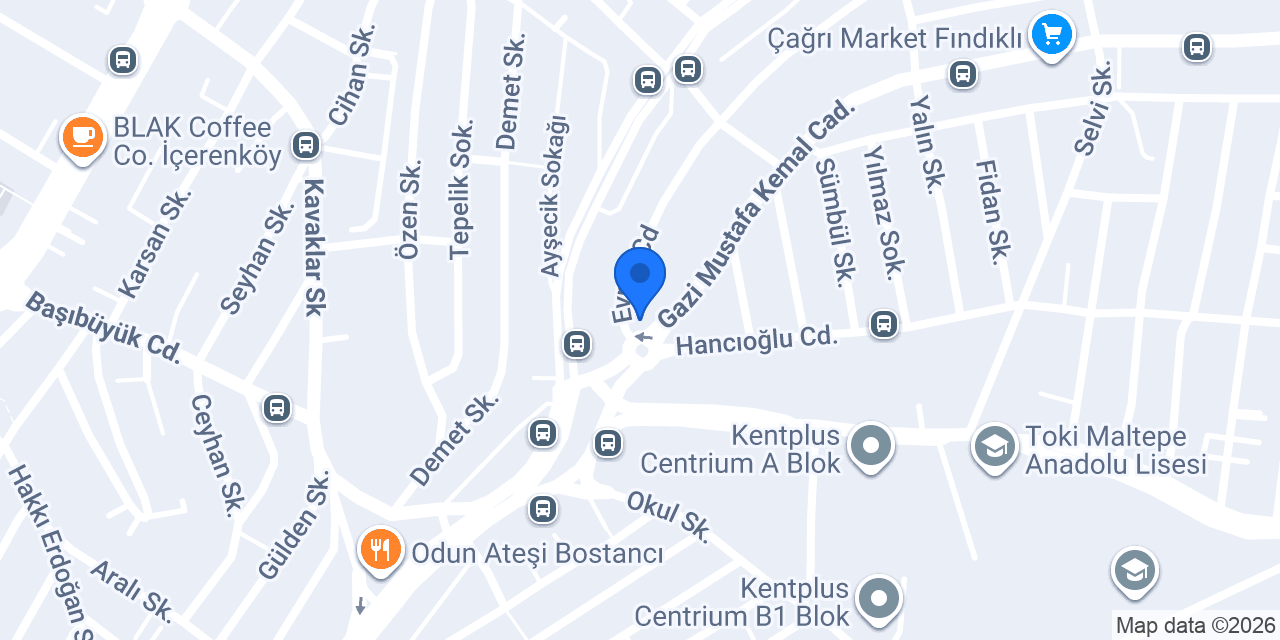 Kervansaray Fırını konumu