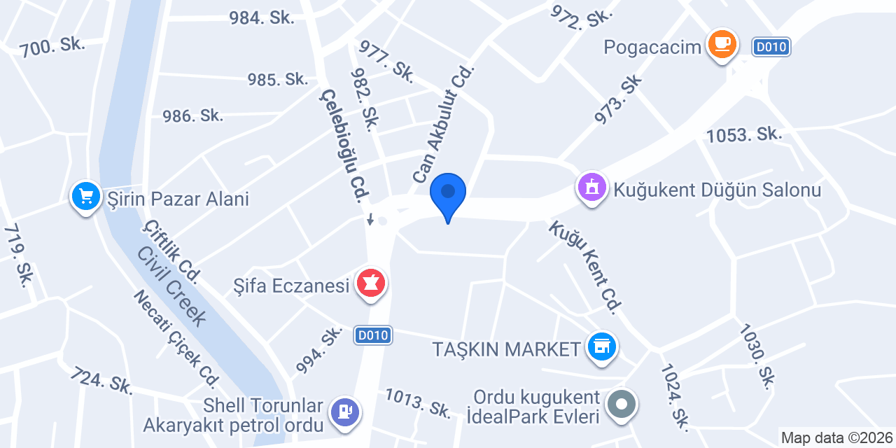 TUNÇ MOTORS konumu