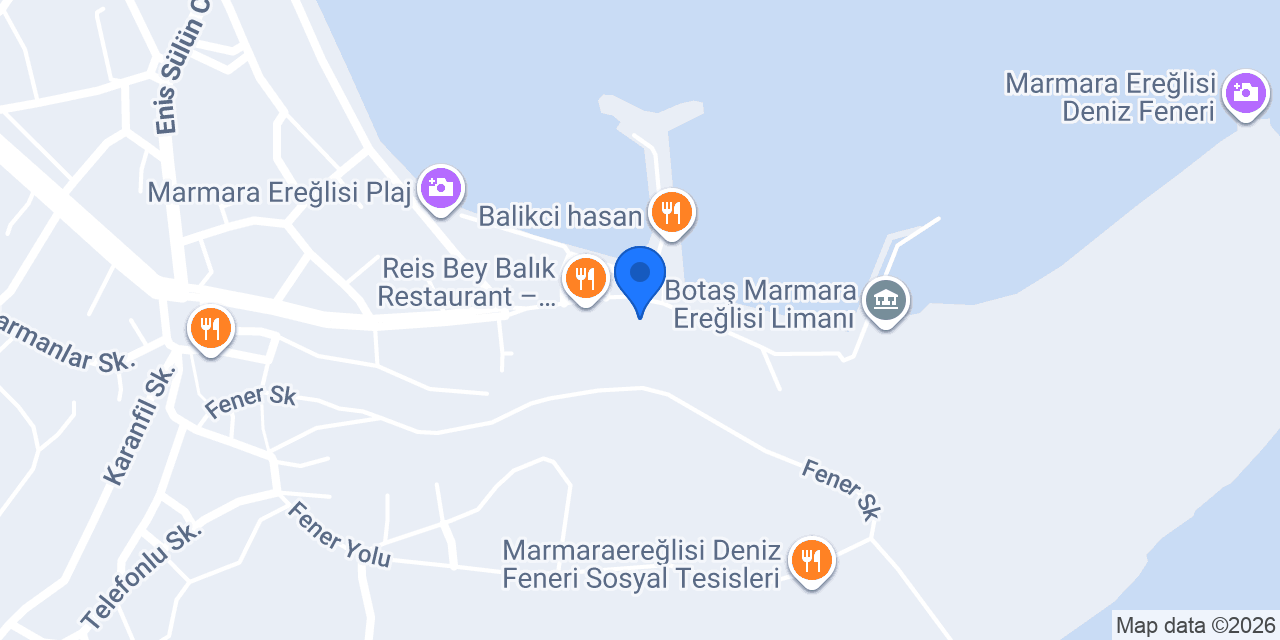 By Ada Balık Restoran konumu