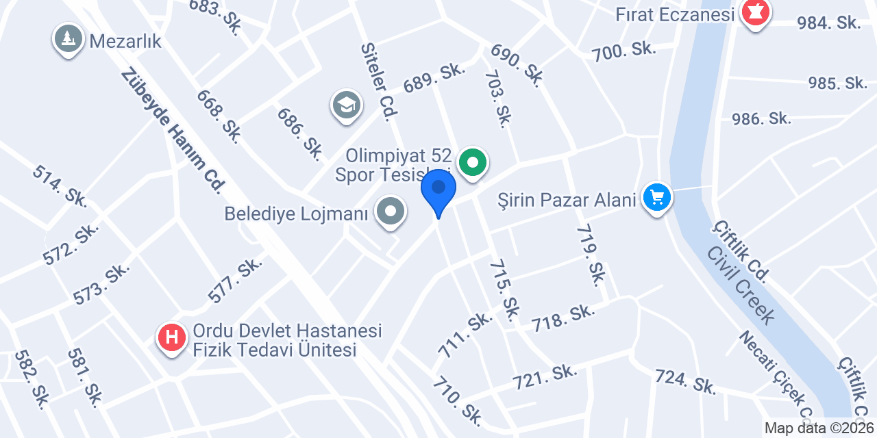 Nilsu Duşakabin konumu