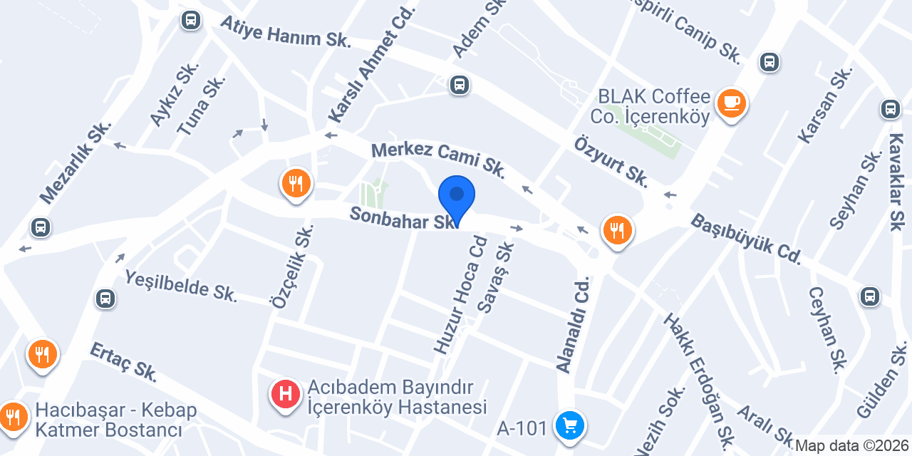 Damak Döner konumu