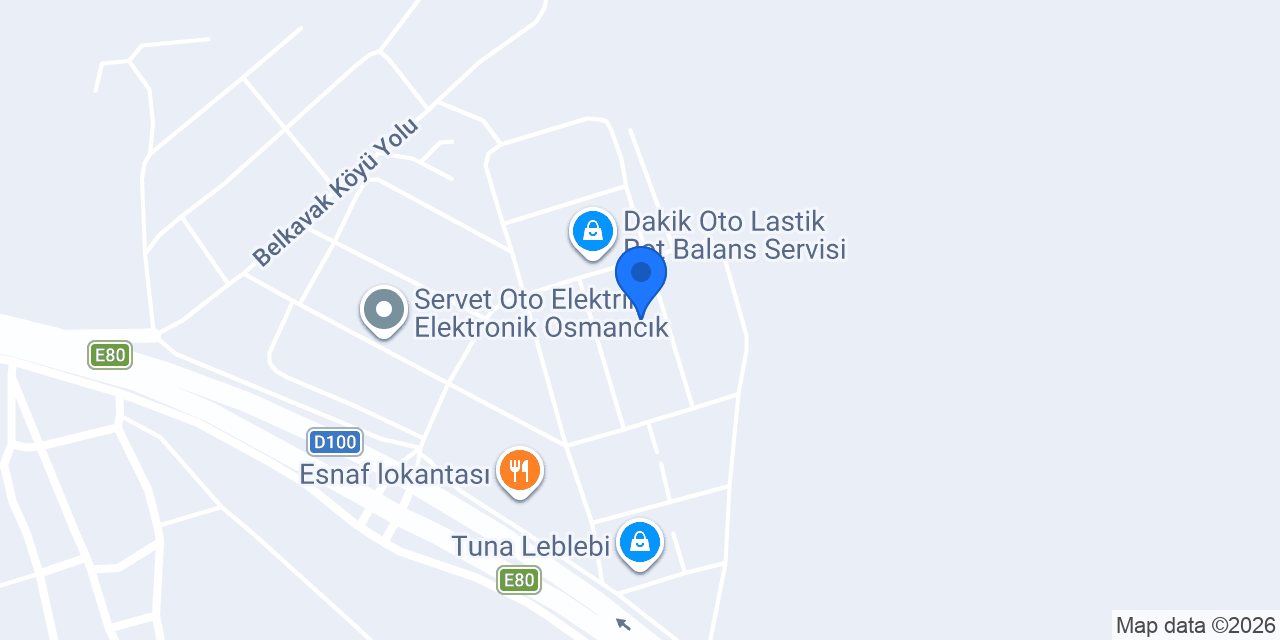 Akbaş Mobilya konumu