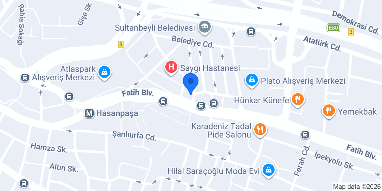 Sultanbeyli Arabuluculuk Merkezi konumu