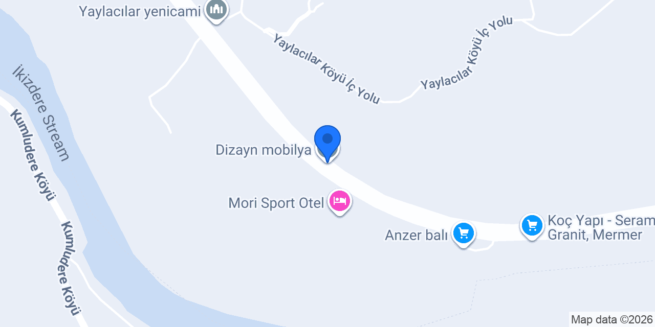 Dizayn mobilya konumu