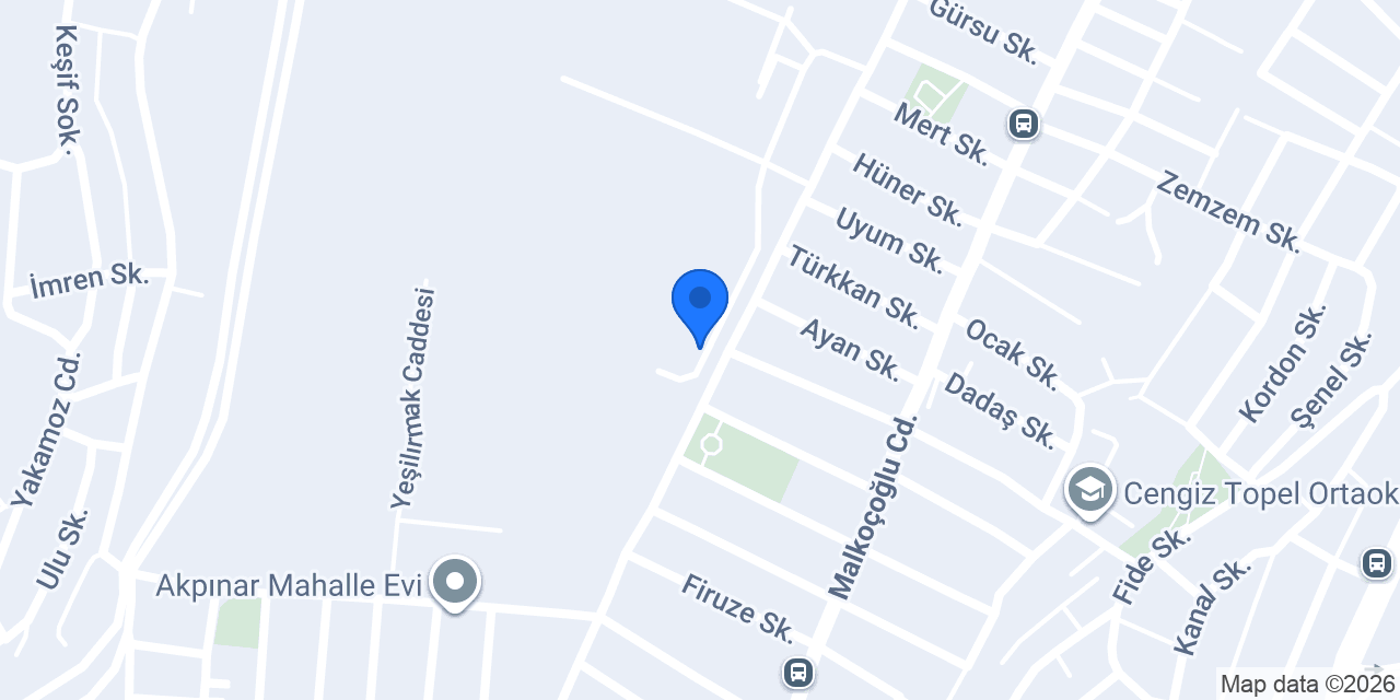 Ağkaya dekorasyon konumu