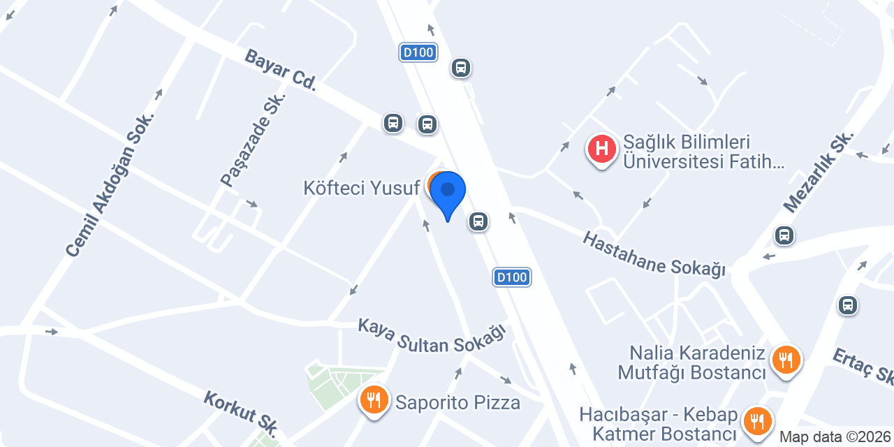 Garanti BBVA Üst Bostancı Şubesi konumu