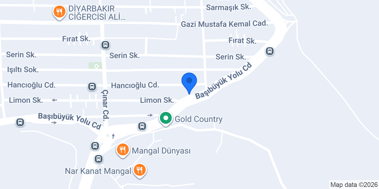 Akay Seramik Fayans konumu