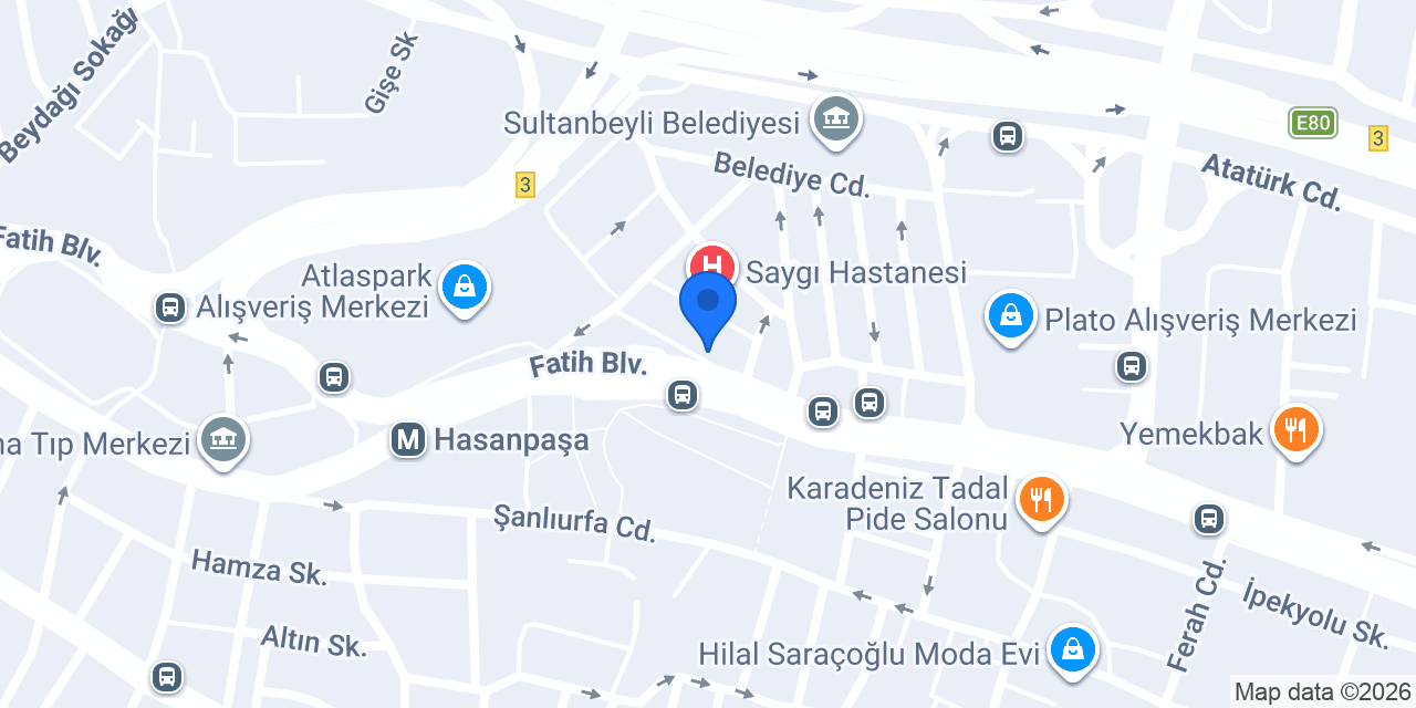 Domino's Pizza Sultanbeyli konumu