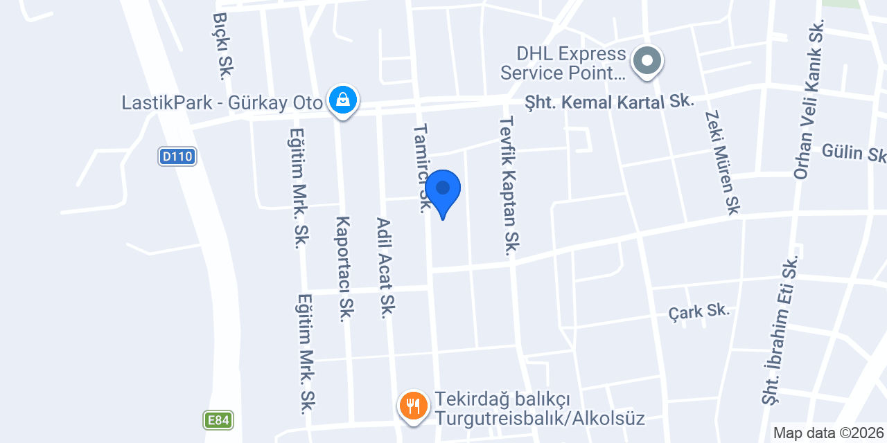 Özcan Oto konumu