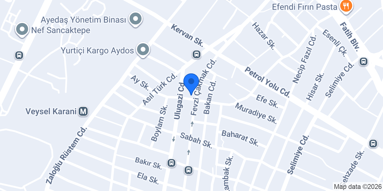 Aksan Mobilya konumu