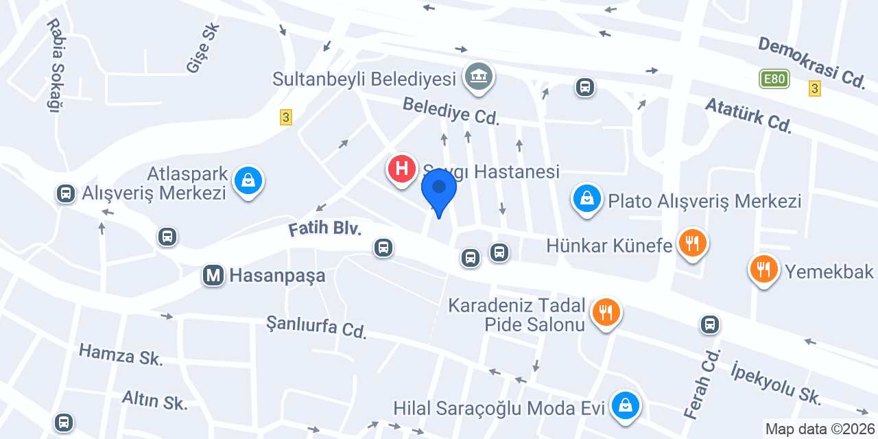 Huzur Ortapedi Medikal konumu