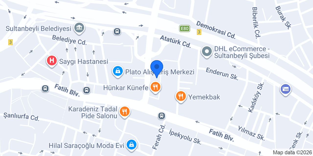 DERS İSTANBUL konumu