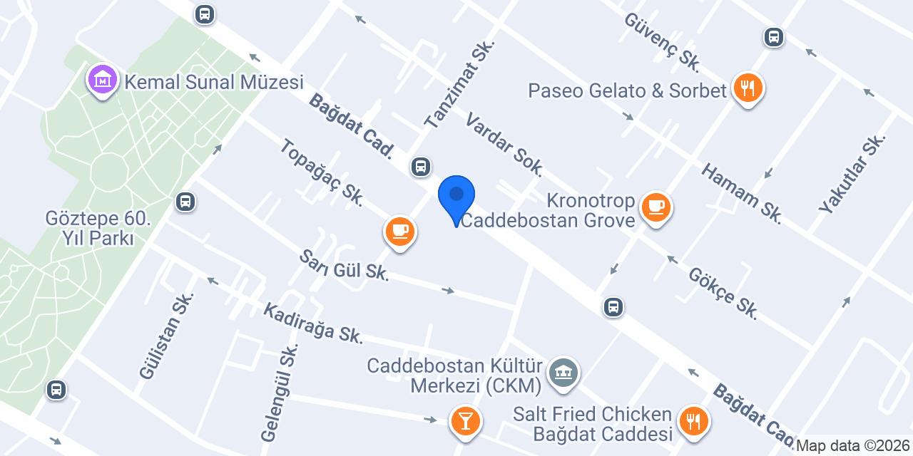 Odeabank - Caddebostan Şubesi konumu