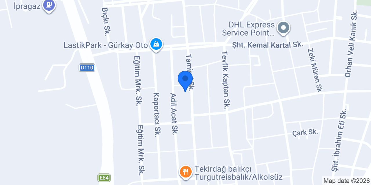 Özen Otocam konumu