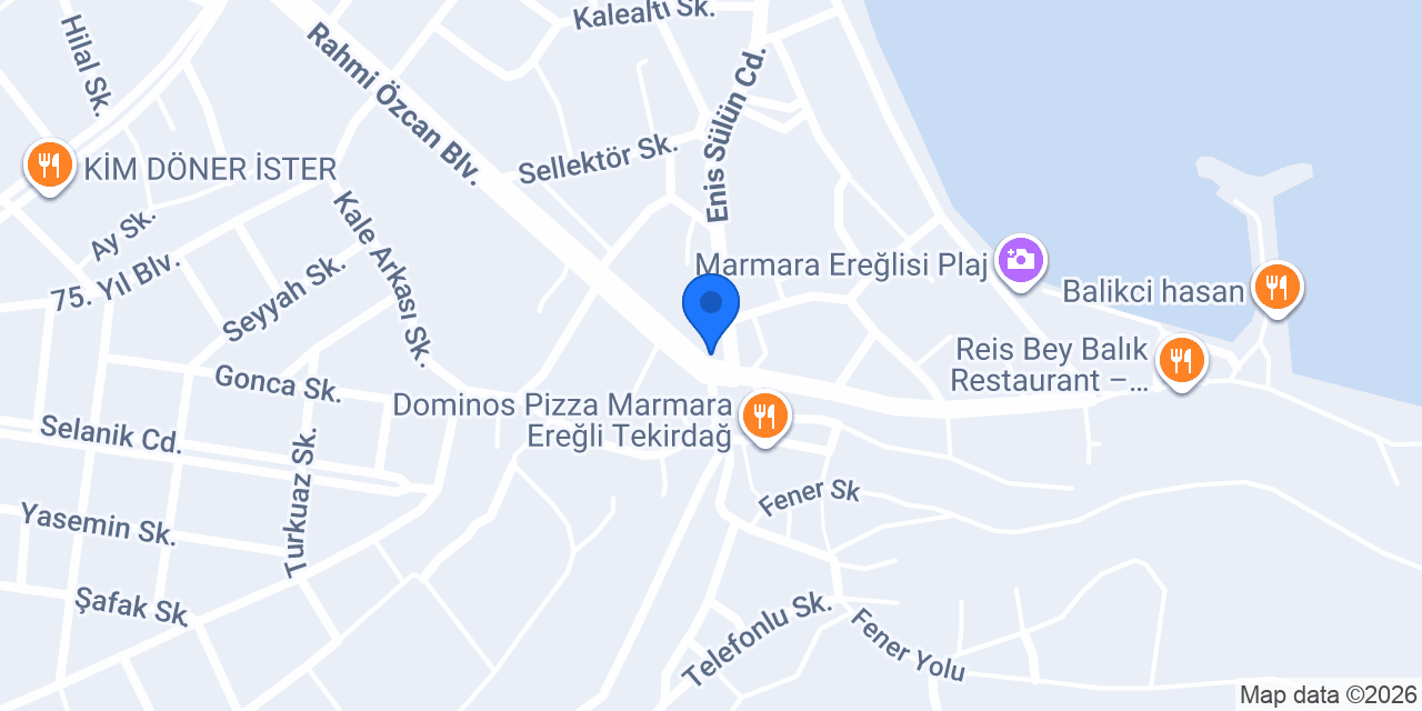 Marmara Taksi konumu