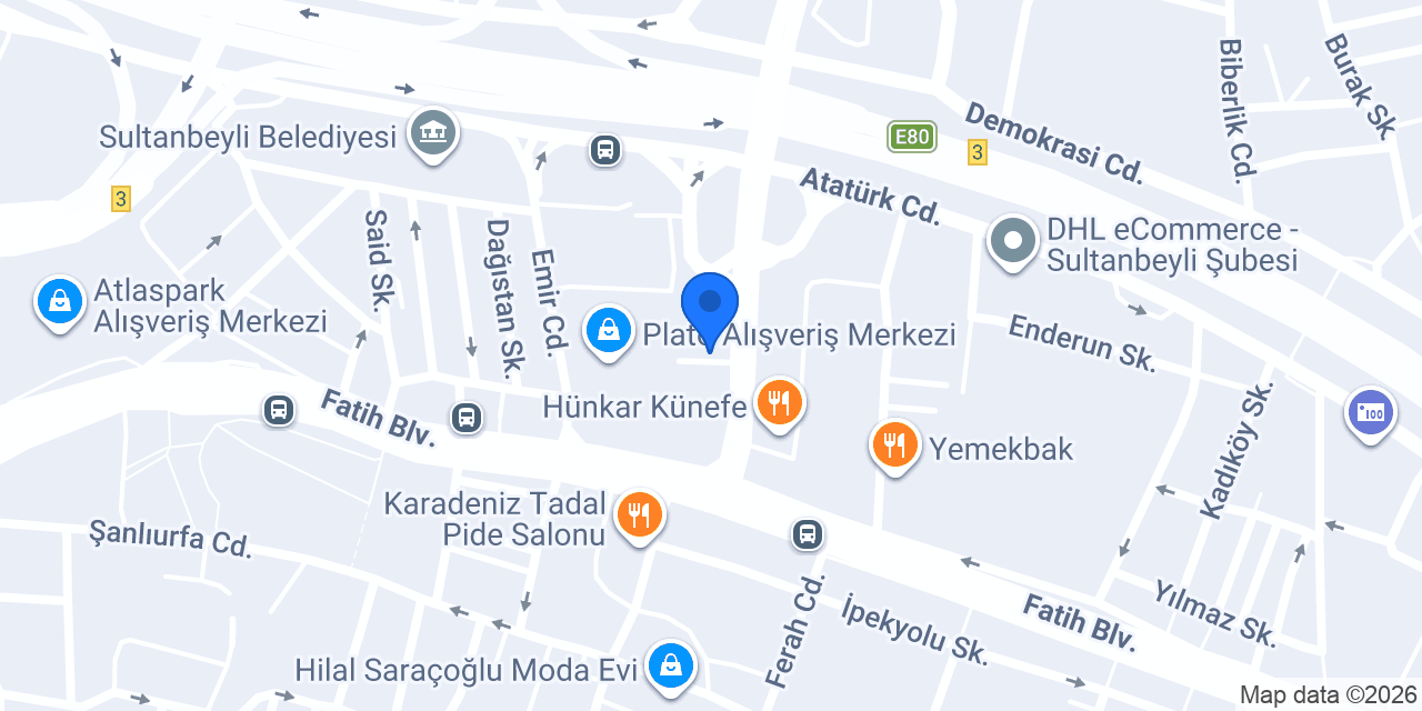 Ziraat Bankası Sultanbeyli Şubesi konumu