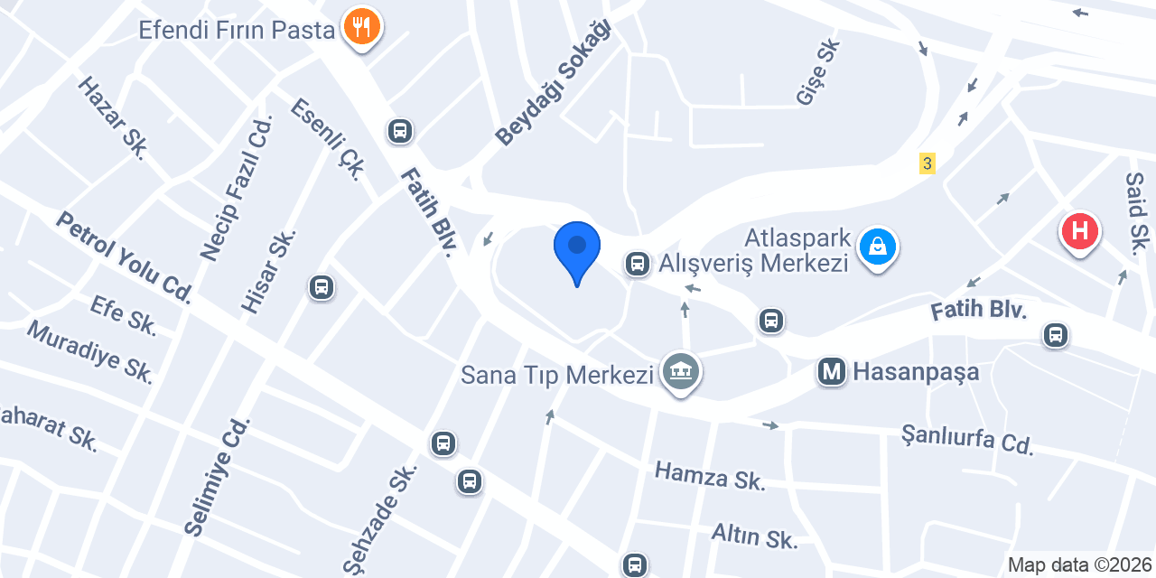 Waffle Works Sultanbeyli konumu
